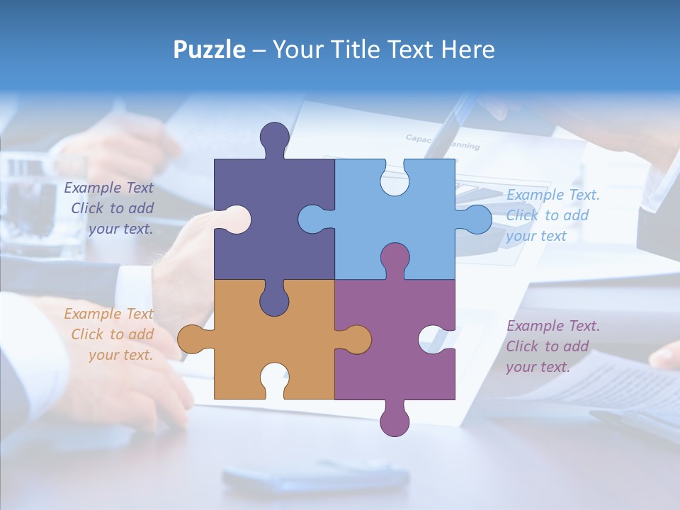 Plan Workteam Strategy PowerPoint Template