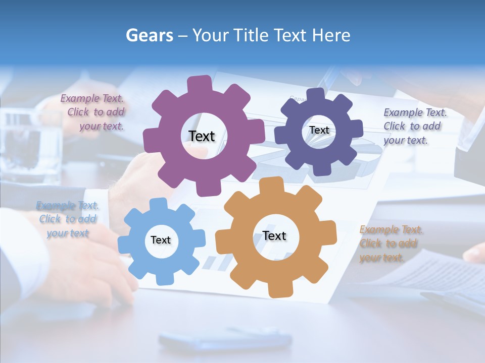 Plan Workteam Strategy PowerPoint Template