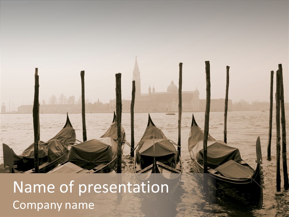 Architecture Palace Gothic PowerPoint Template