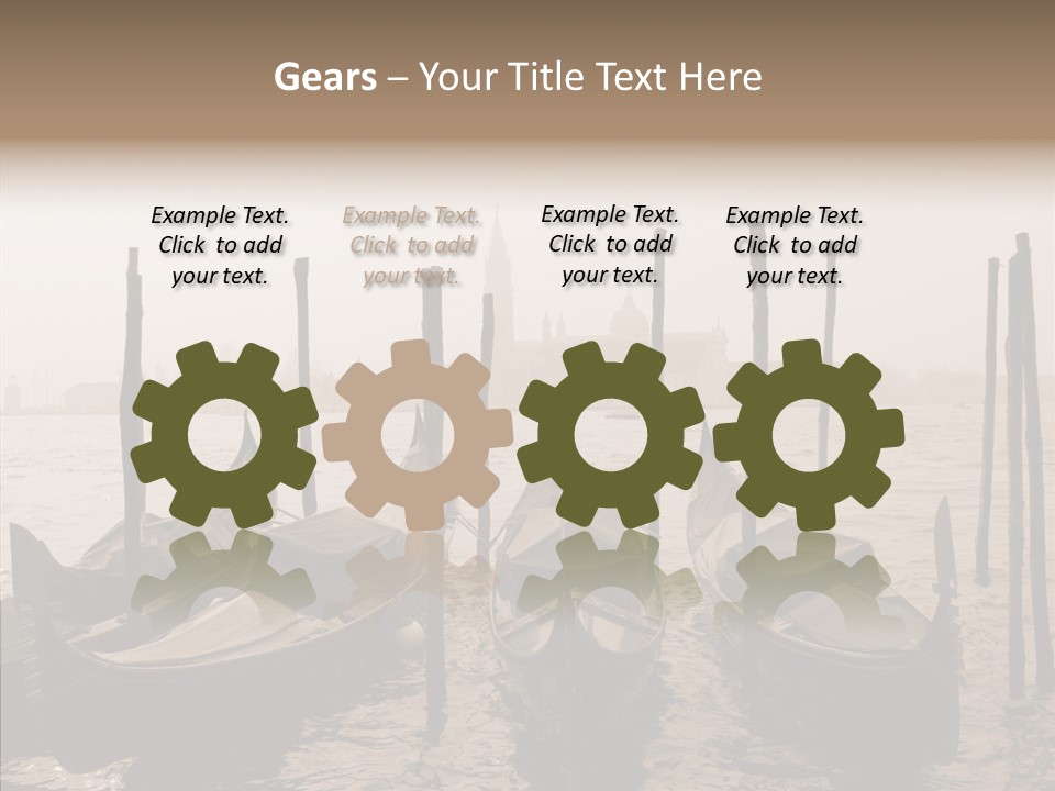 Architecture Palace Gothic PowerPoint Template