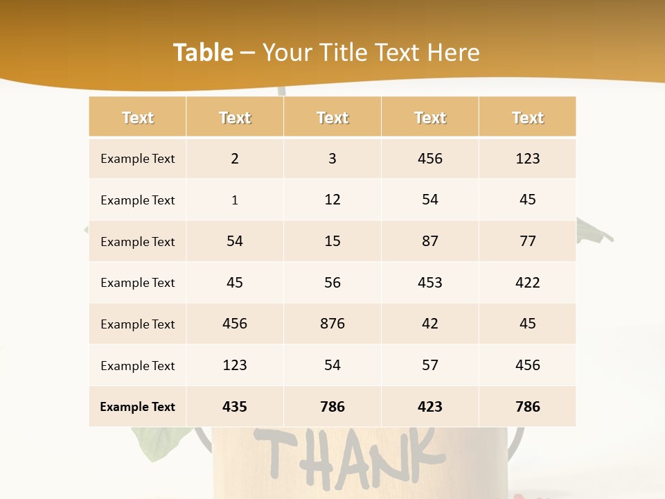 Nature Bright Seeded PowerPoint Template