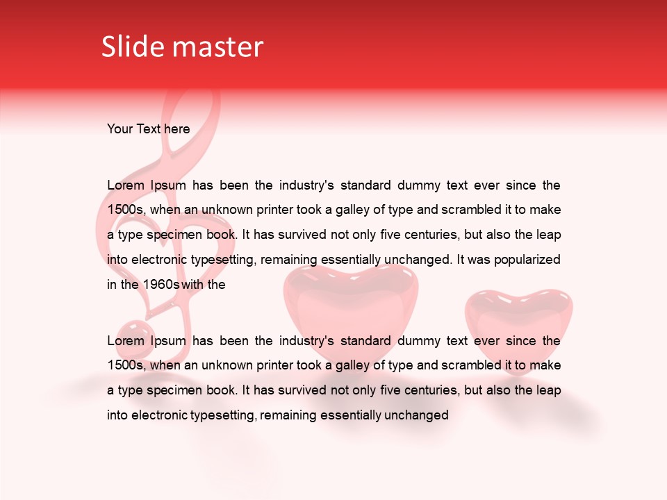 Sign White Music PowerPoint Template