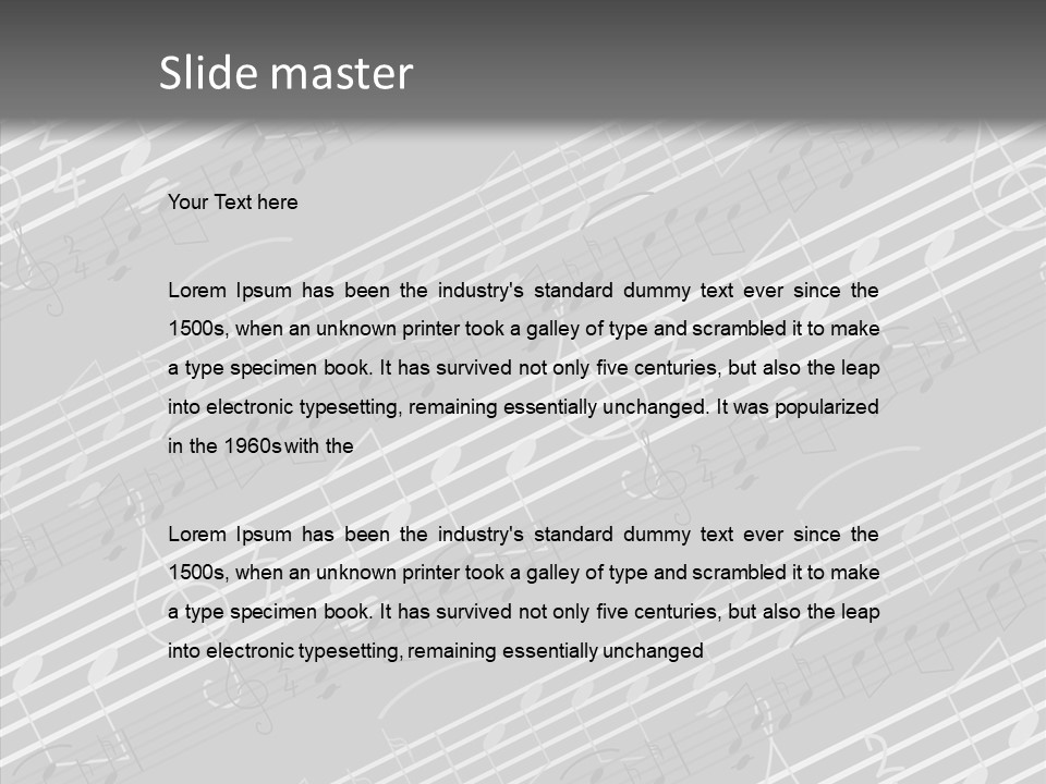 Inspiration Pen Backgrounds PowerPoint Template