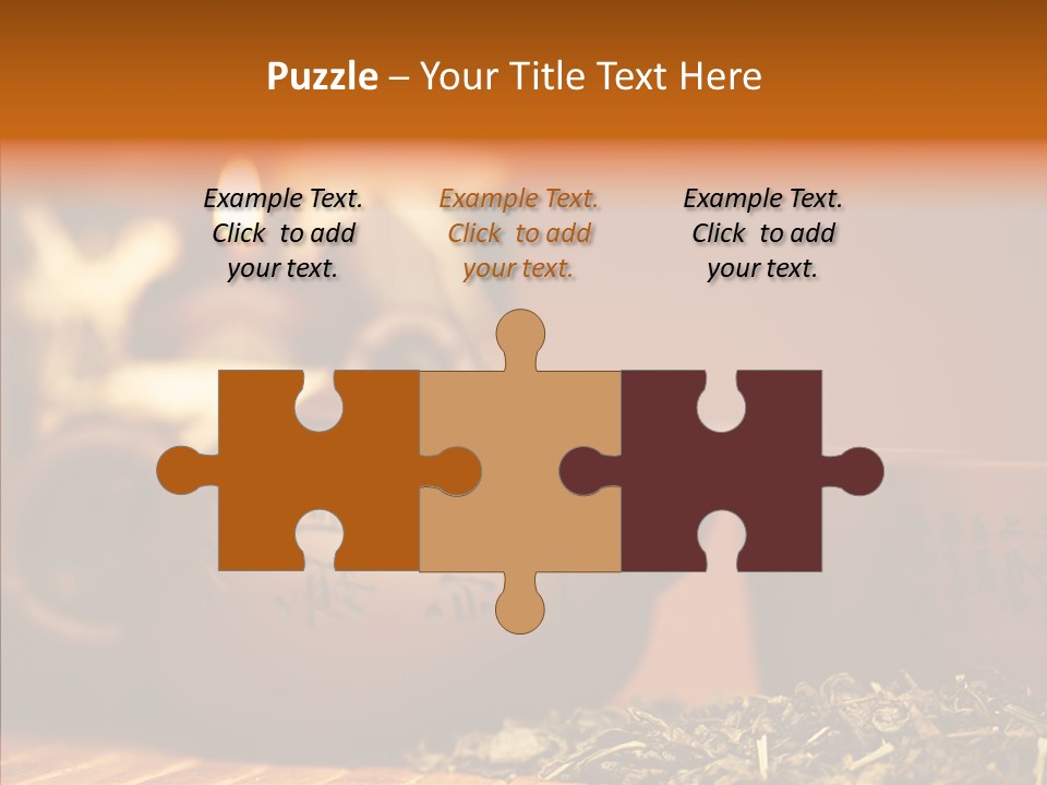 Macro Traditional Pot PowerPoint Template