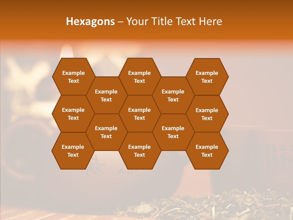 Macro Traditional Pot PowerPoint Template