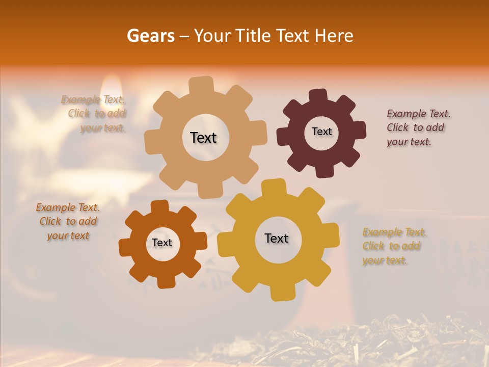 Macro Traditional Pot PowerPoint Template