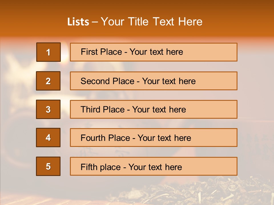 Macro Traditional Pot PowerPoint Template