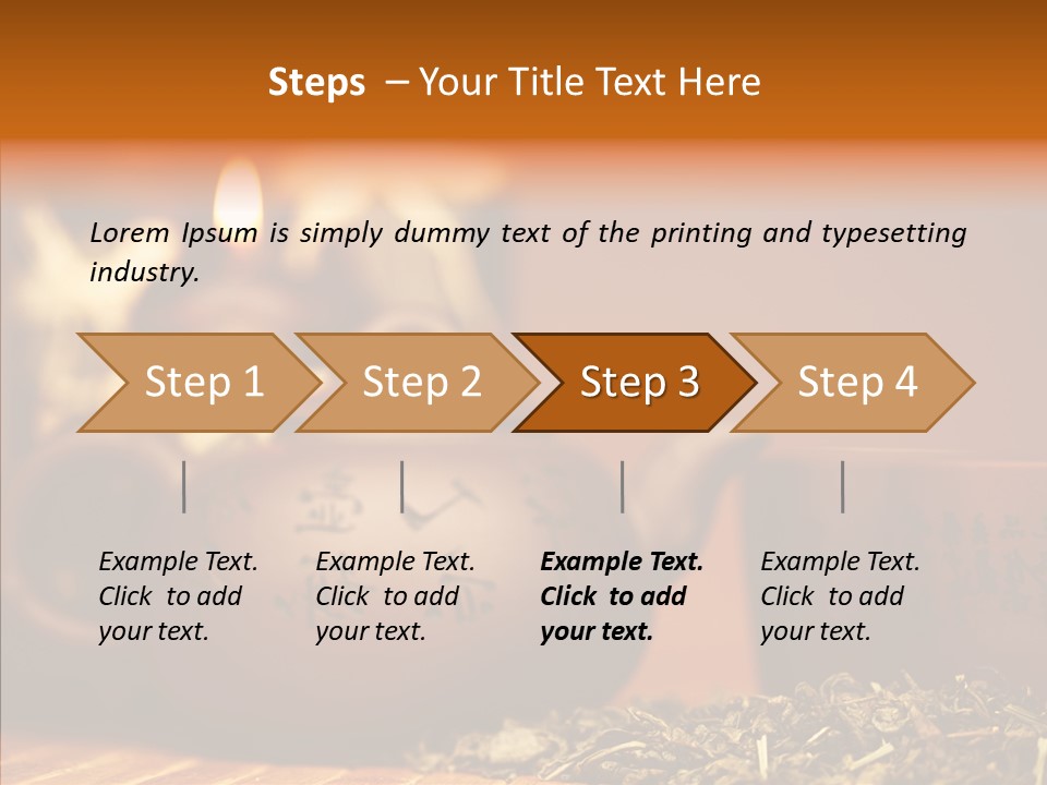 Macro Traditional Pot PowerPoint Template