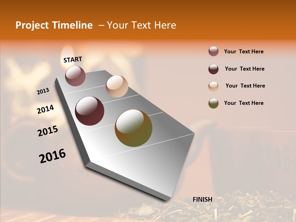 Macro Traditional Pot PowerPoint Template