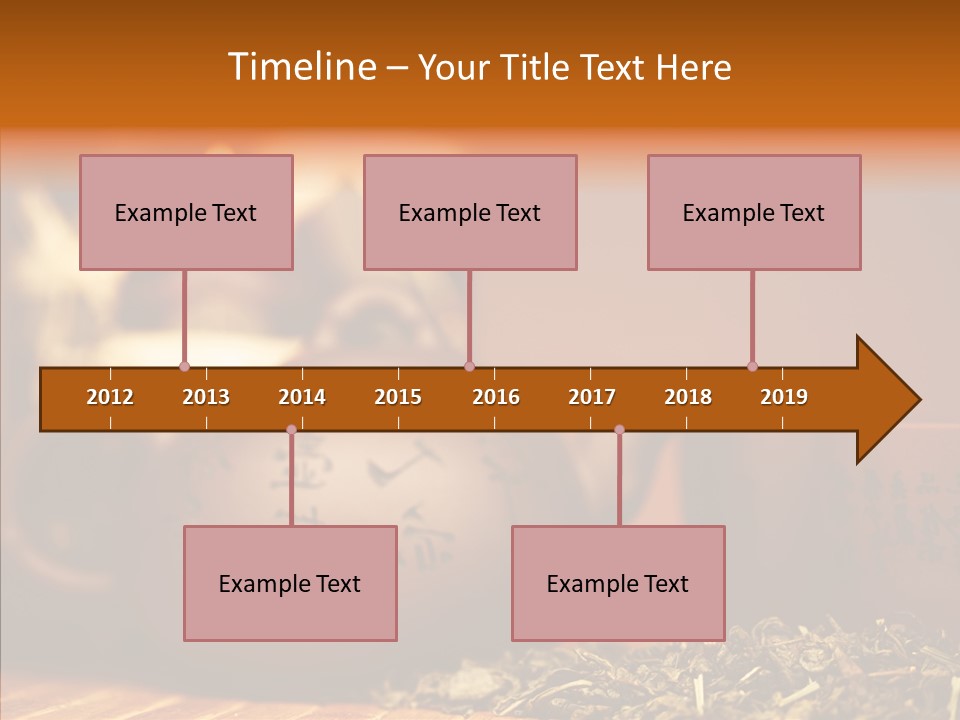 Macro Traditional Pot PowerPoint Template