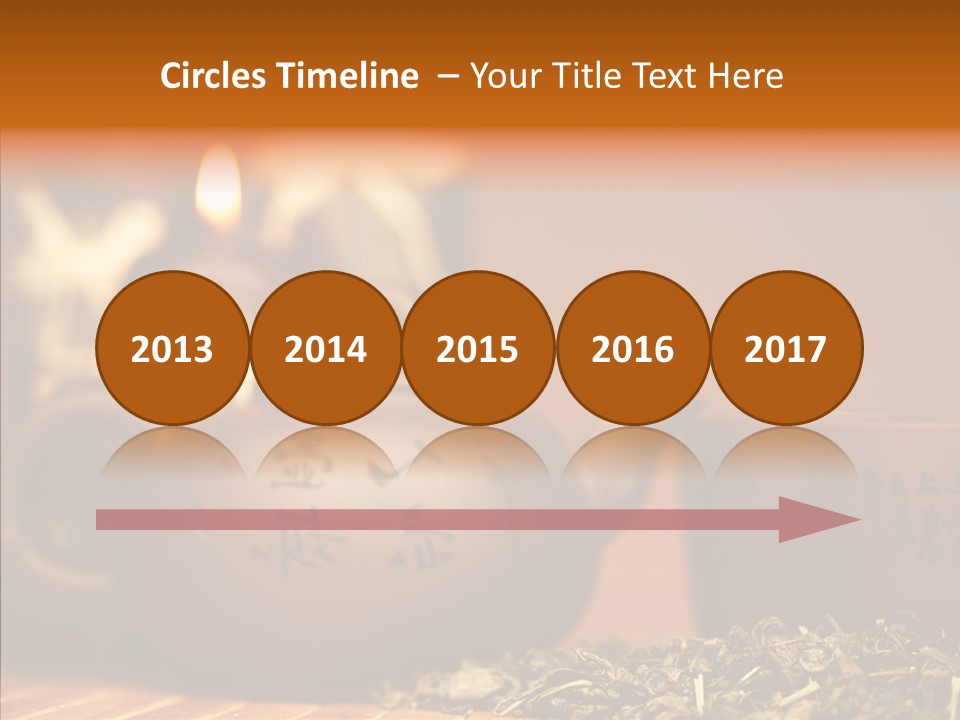 Macro Traditional Pot PowerPoint Template