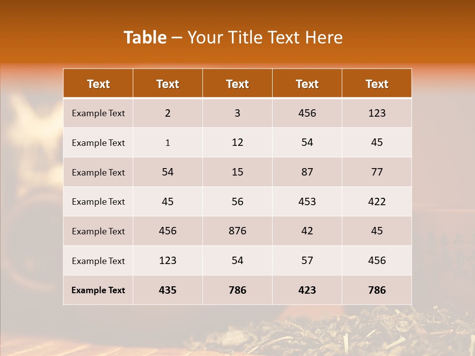 Macro Traditional Pot PowerPoint Template