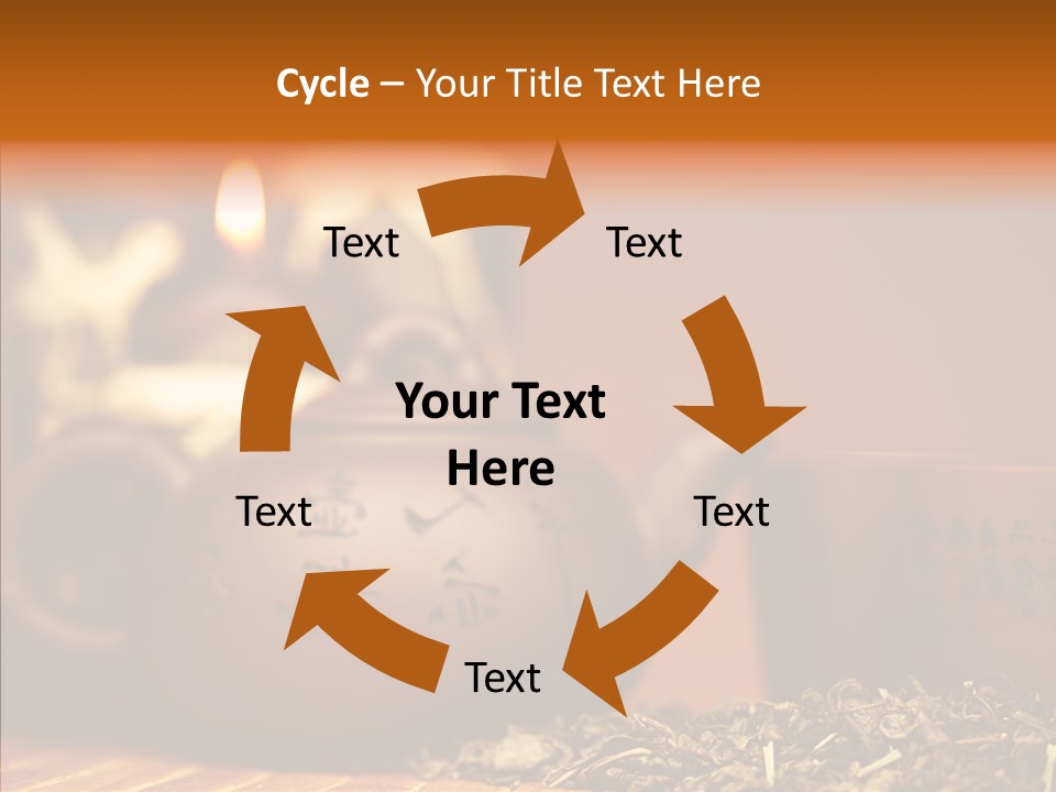 Macro Traditional Pot PowerPoint Template