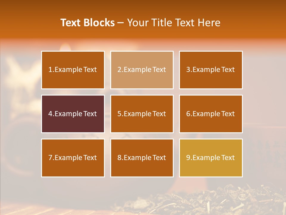 Macro Traditional Pot PowerPoint Template