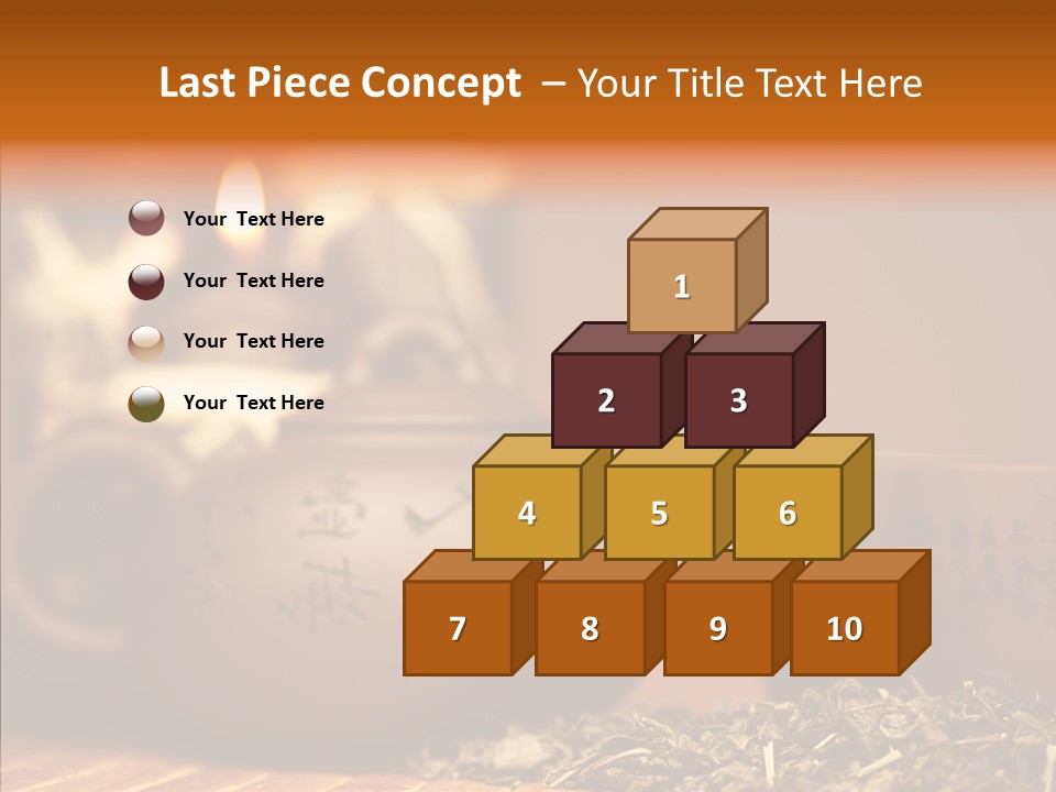 Macro Traditional Pot PowerPoint Template