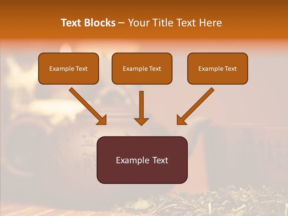 Macro Traditional Pot PowerPoint Template