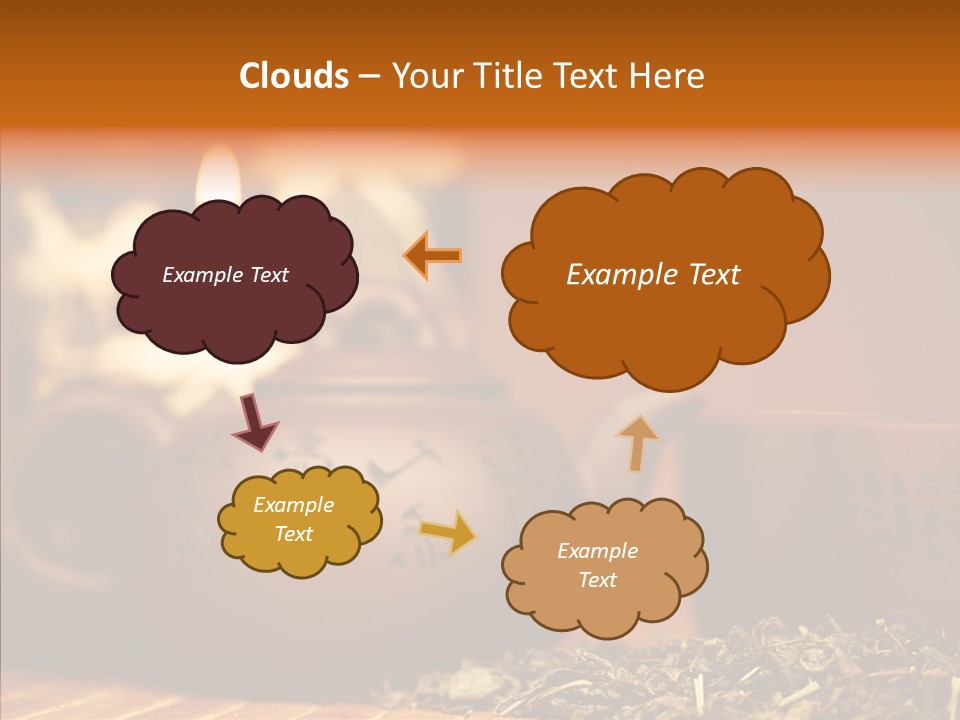 Macro Traditional Pot PowerPoint Template
