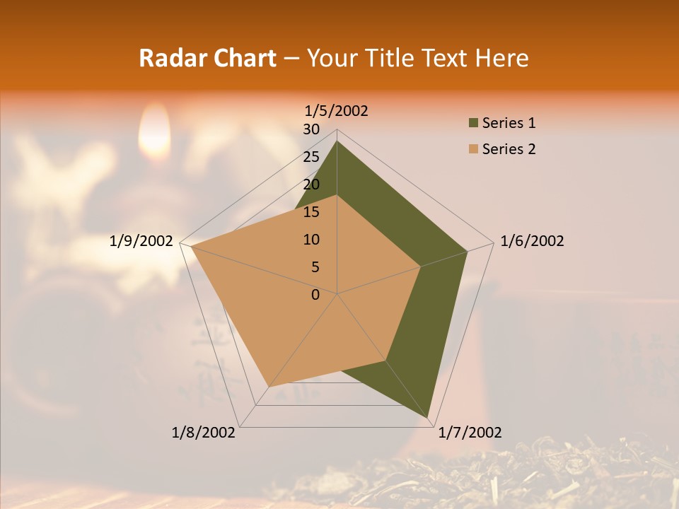 Macro Traditional Pot PowerPoint Template