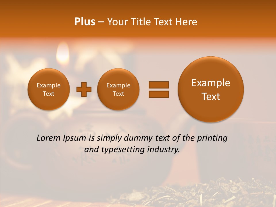 Macro Traditional Pot PowerPoint Template