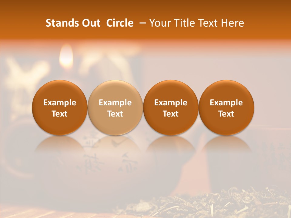 Macro Traditional Pot PowerPoint Template