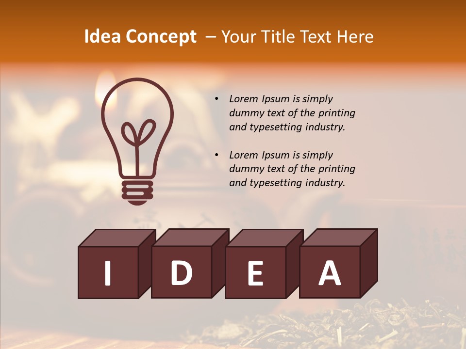 Macro Traditional Pot PowerPoint Template