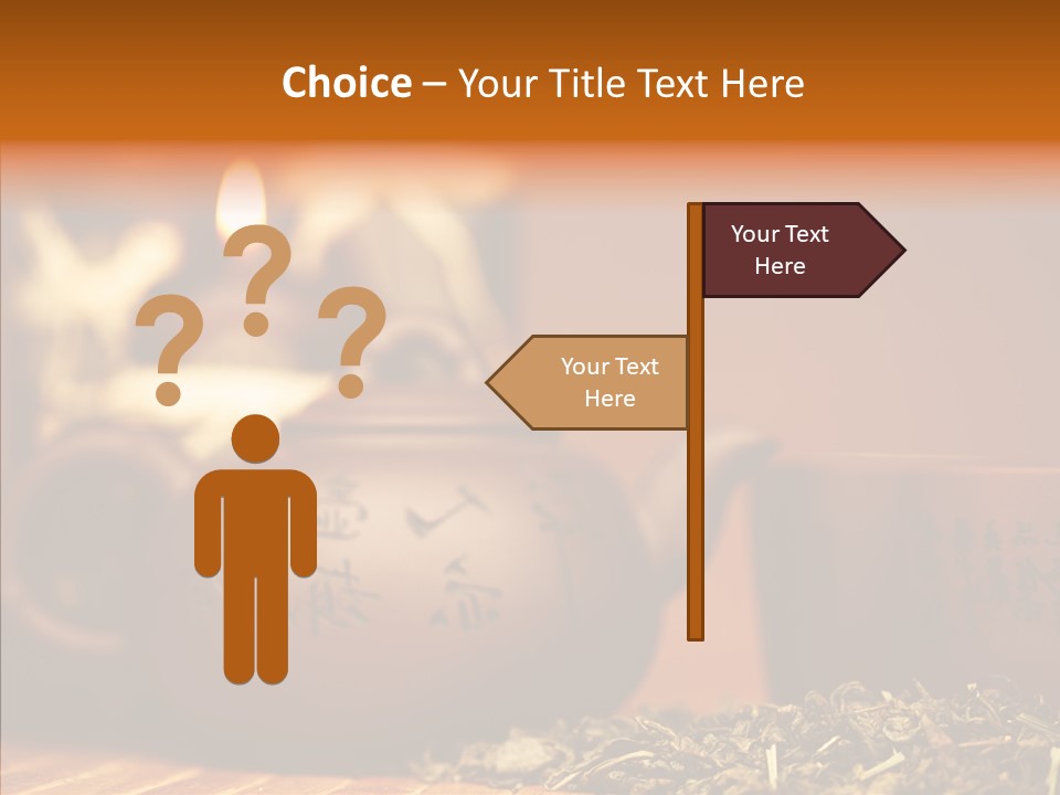 Macro Traditional Pot PowerPoint Template