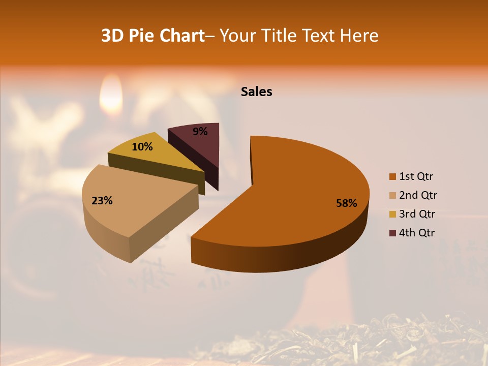 Macro Traditional Pot PowerPoint Template