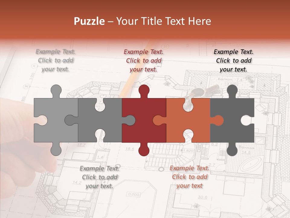Design Technical Pencil PowerPoint Template