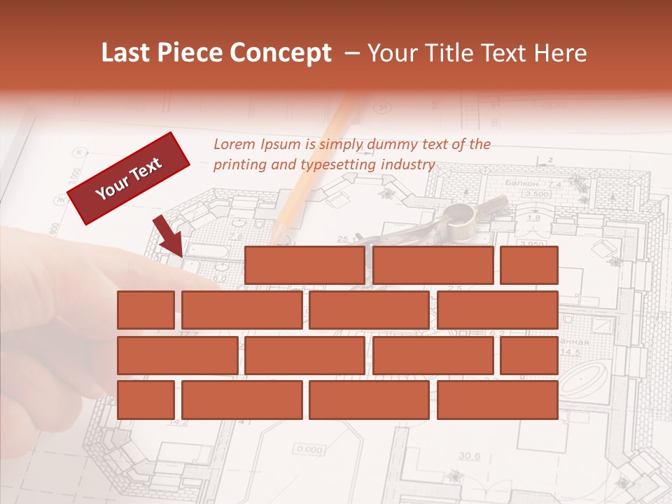 Design Technical Pencil PowerPoint Template