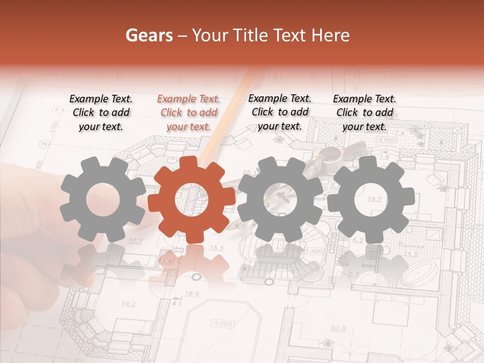 Design Technical Pencil PowerPoint Template