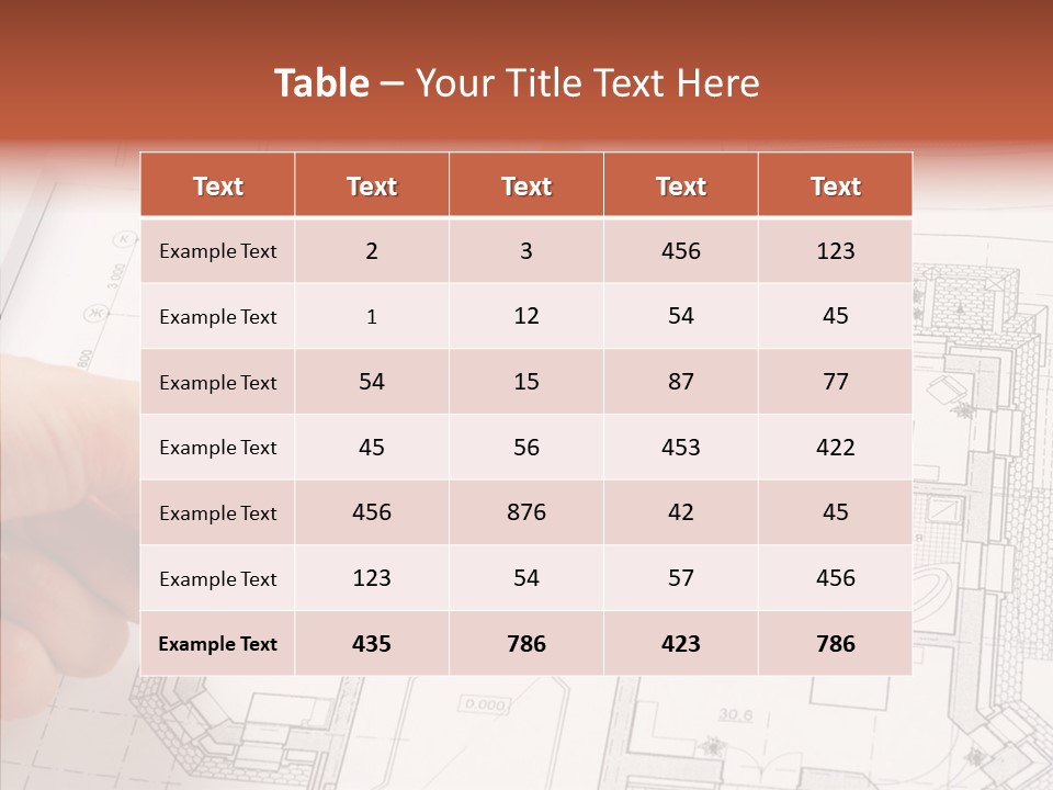 Design Technical Pencil PowerPoint Template