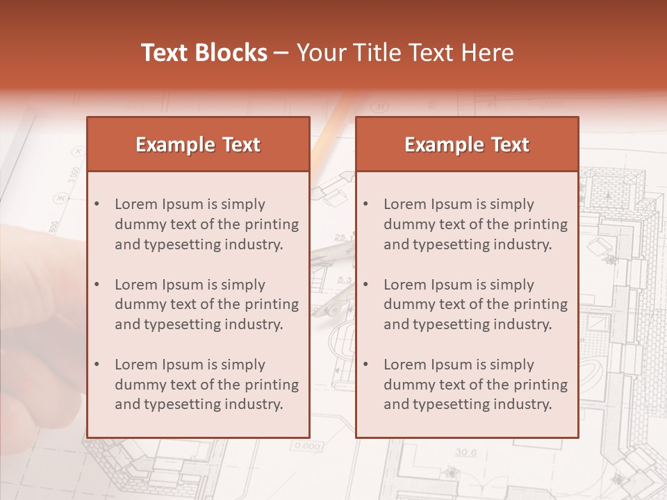 Design Technical Pencil PowerPoint Template