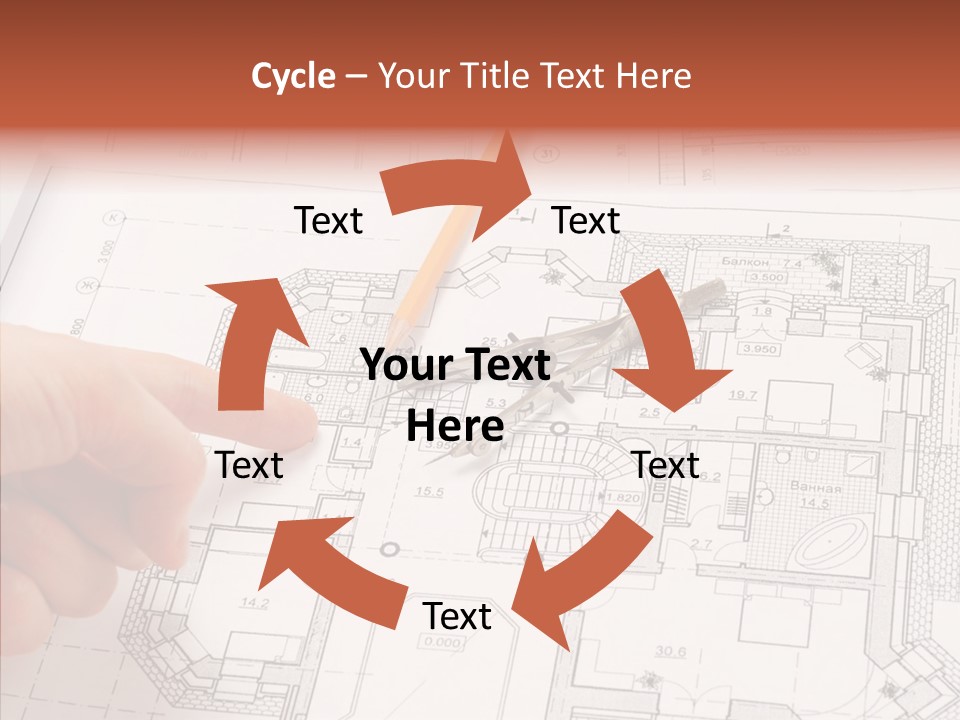 Design Technical Pencil PowerPoint Template