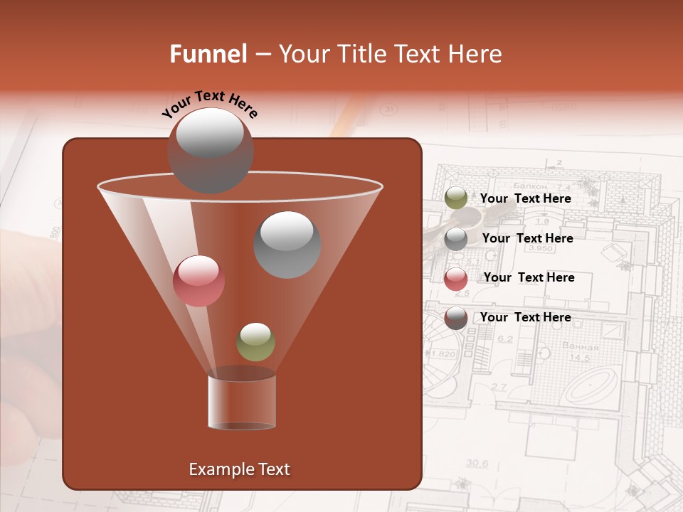 Design Technical Pencil PowerPoint Template