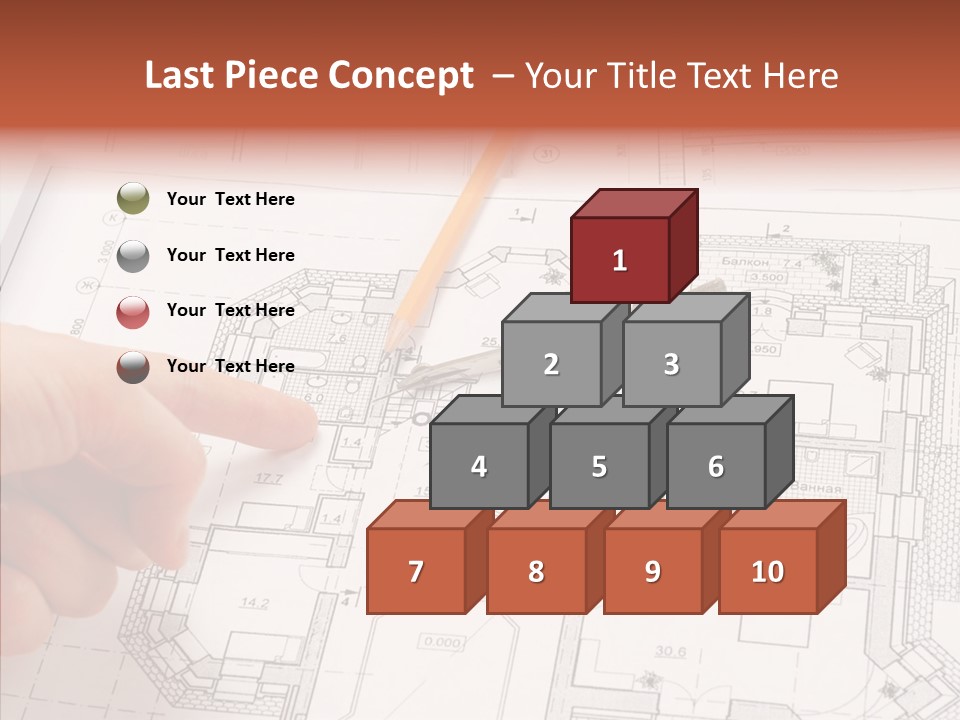 Design Technical Pencil PowerPoint Template