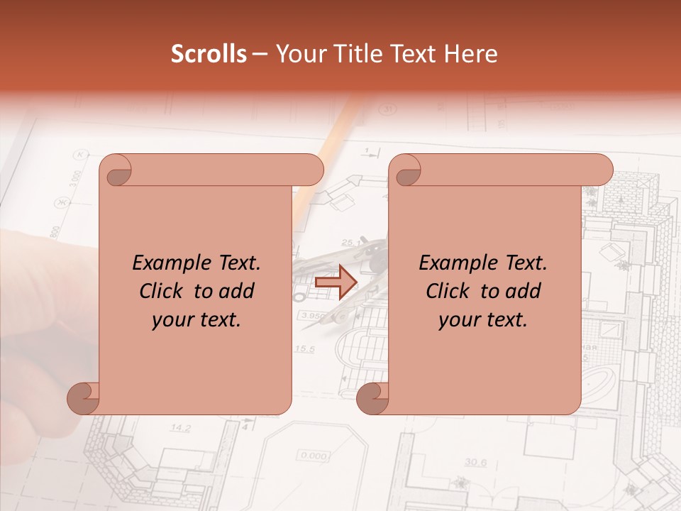 Design Technical Pencil PowerPoint Template