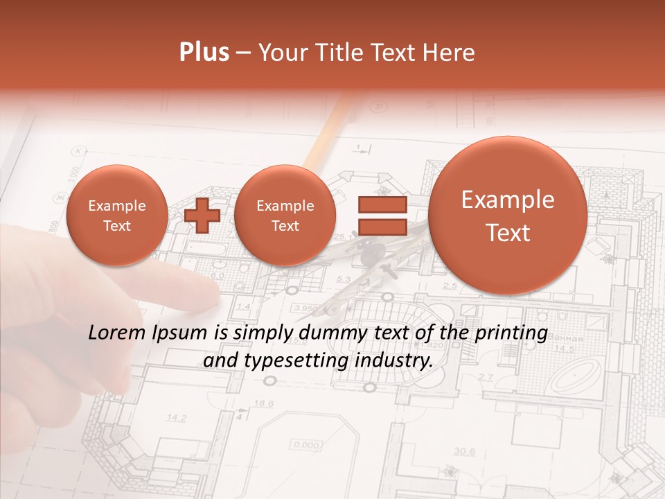Design Technical Pencil PowerPoint Template