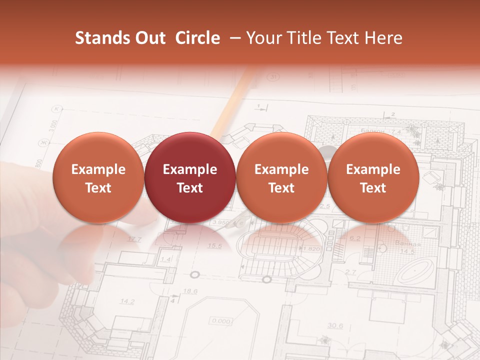 Design Technical Pencil PowerPoint Template