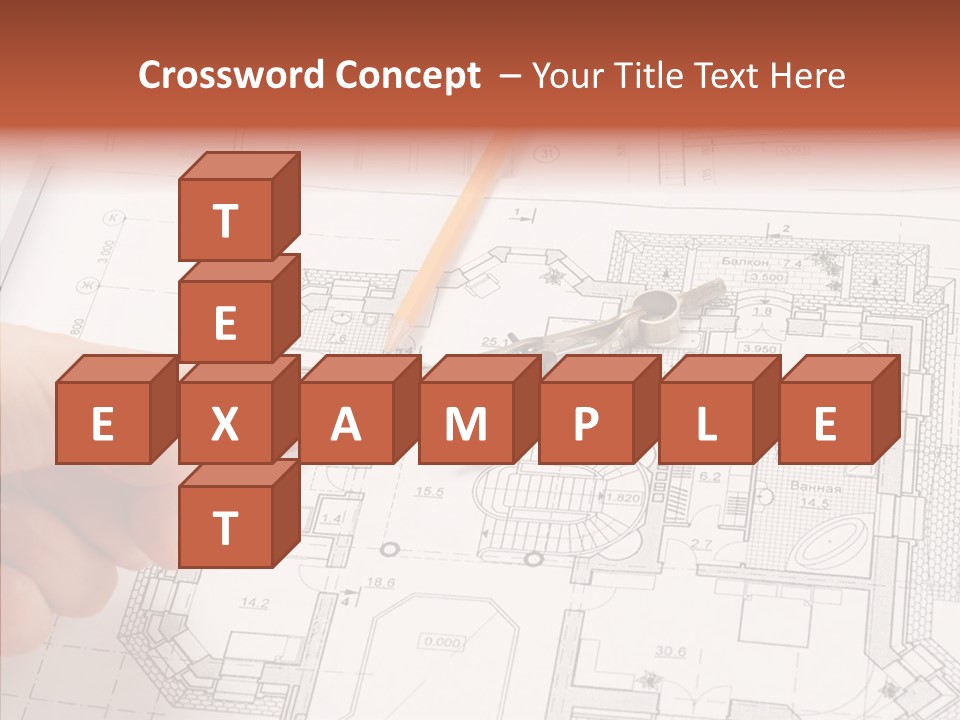 Design Technical Pencil PowerPoint Template