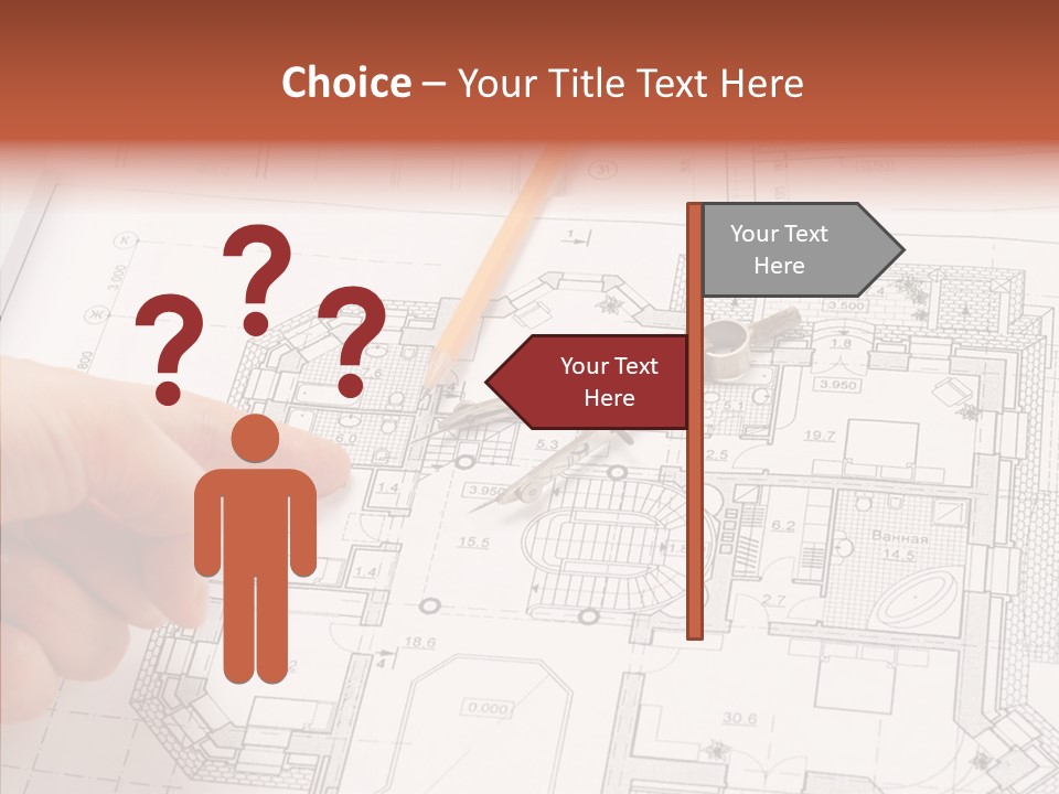 Design Technical Pencil PowerPoint Template