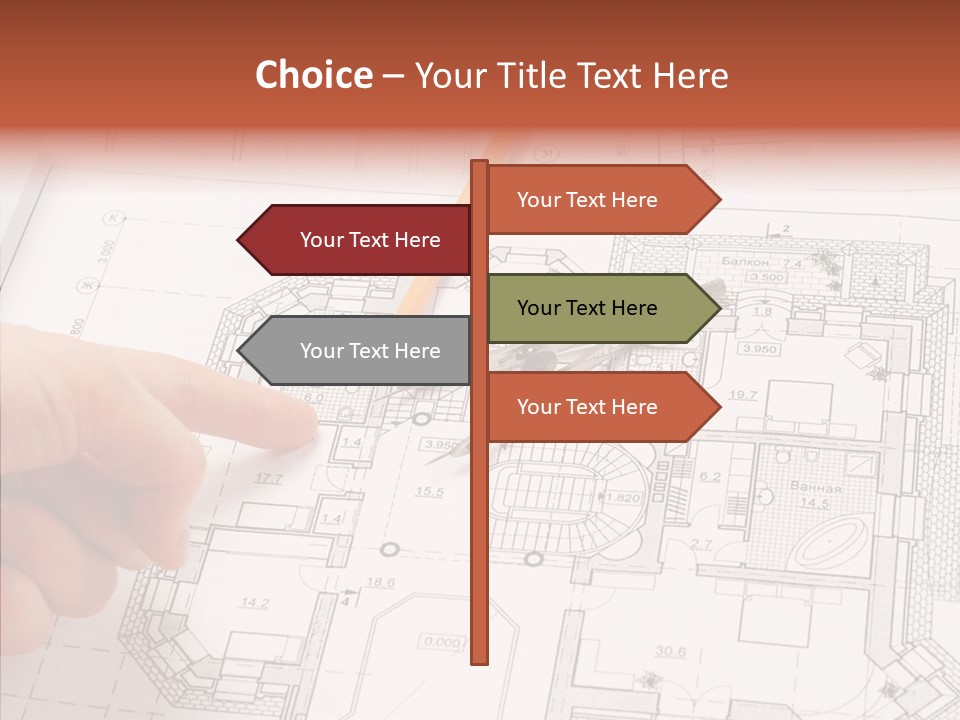 Design Technical Pencil PowerPoint Template