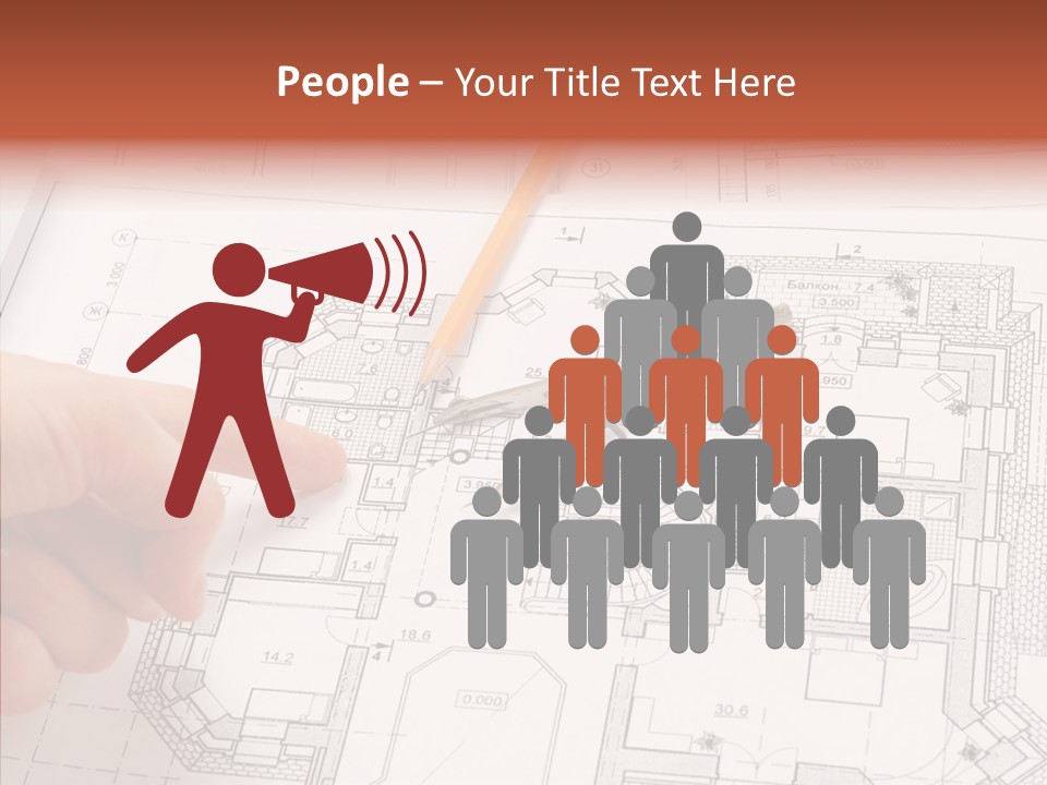 Design Technical Pencil PowerPoint Template
