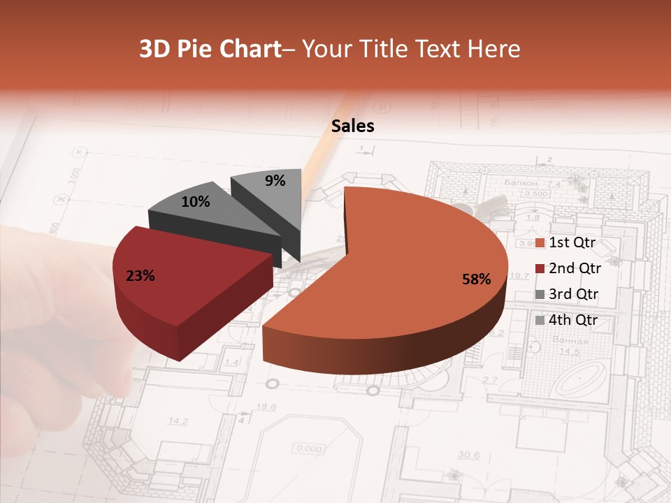 Design Technical Pencil PowerPoint Template