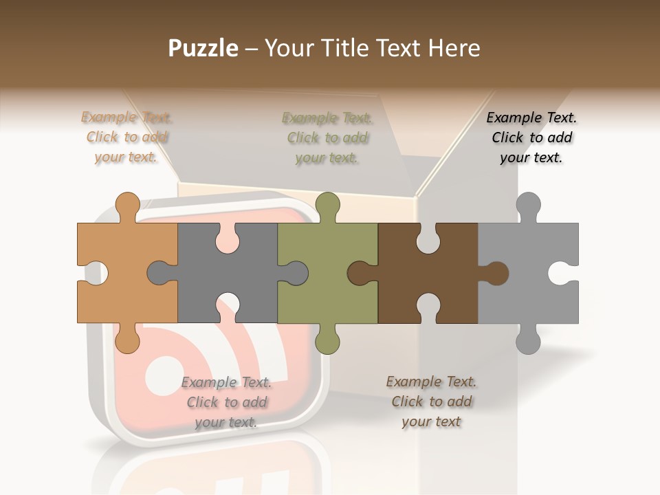 Ymbol Communicate Ub Cription PowerPoint Template