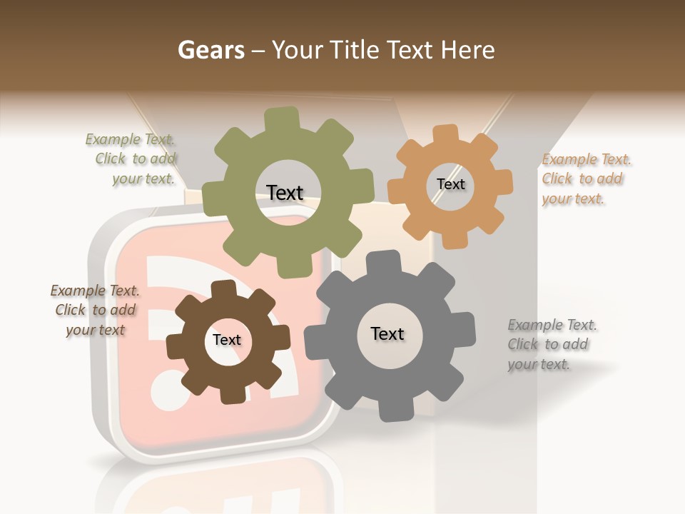 Ymbol Communicate Ub Cription PowerPoint Template