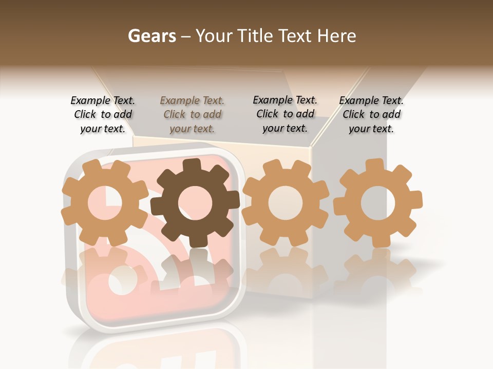 Ymbol Communicate Ub Cription PowerPoint Template