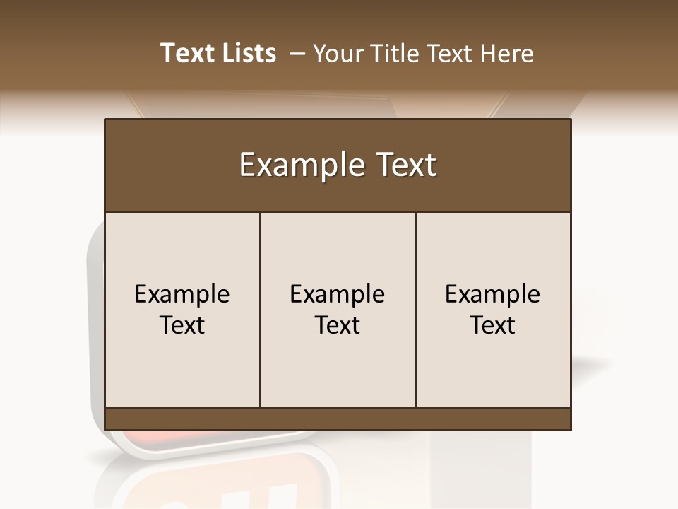 Ymbol Communicate Ub Cription PowerPoint Template