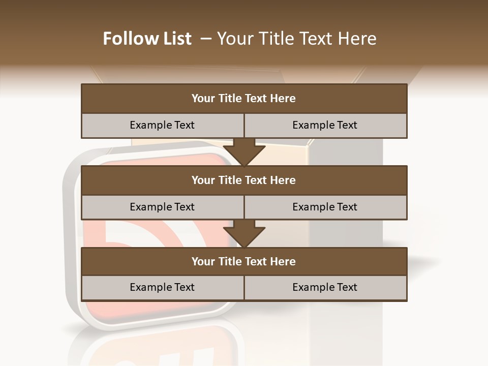Ymbol Communicate Ub Cription PowerPoint Template