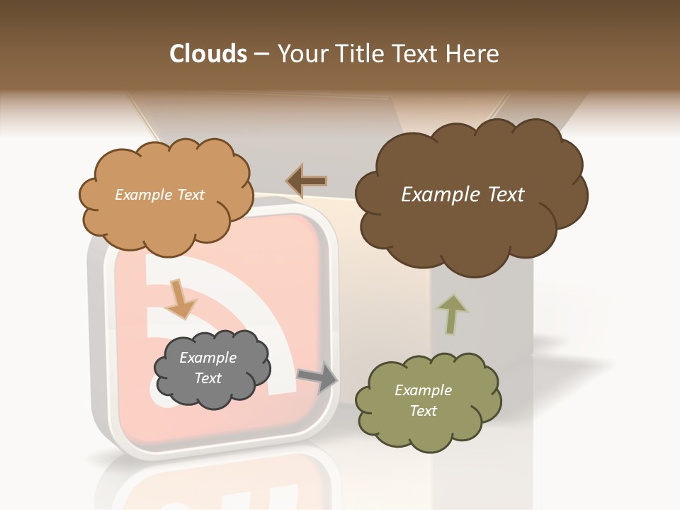 Ymbol Communicate Ub Cription PowerPoint Template