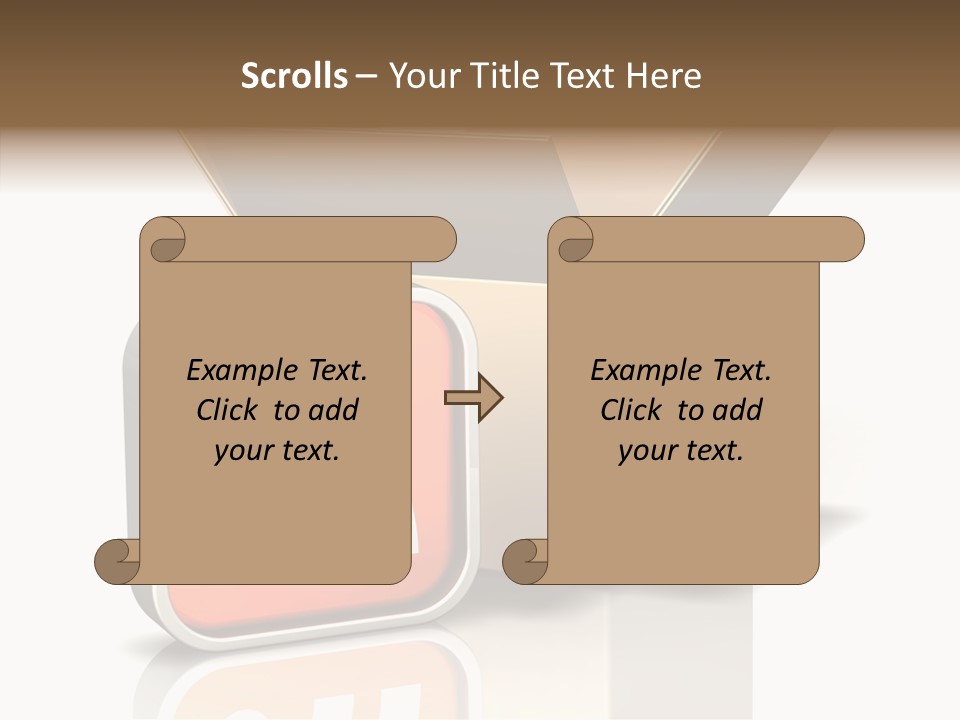 Ymbol Communicate Ub Cription PowerPoint Template